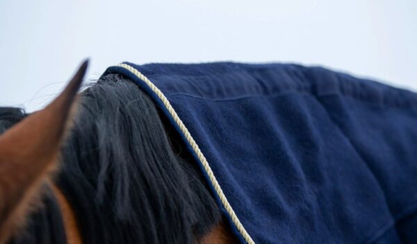 Vlněná odpocovací deka Wahlsten lux wool, navy - Image 3