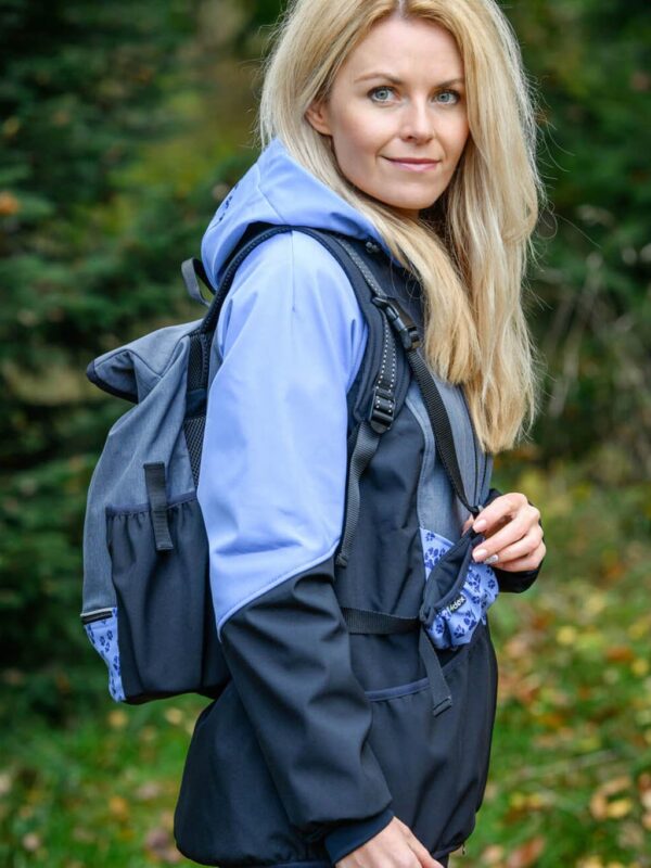 Výcvikový batoh PERIWINKLE s horním zapínáním na zip, 4dox - Image 4