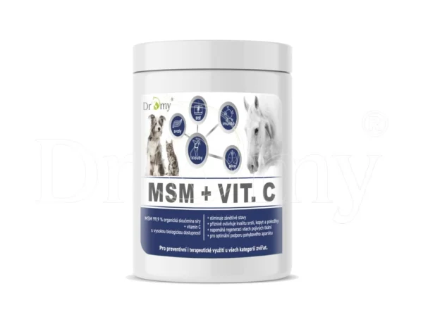 MSM + vitamín C, Dromy