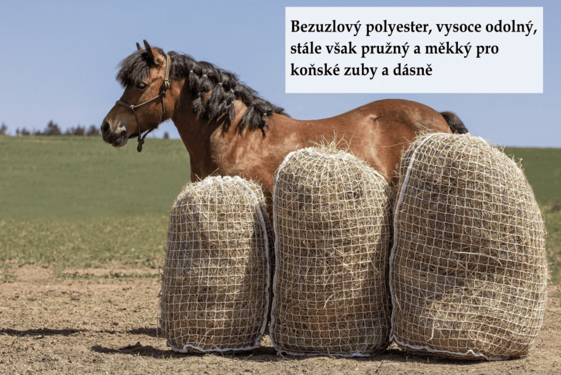 Závěsná síť na seno Haytube Large 18–20 kg - Image 3
